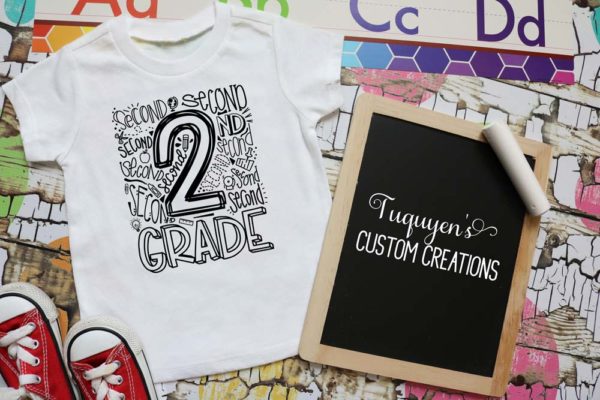 Second Grade Kids School Shirt
