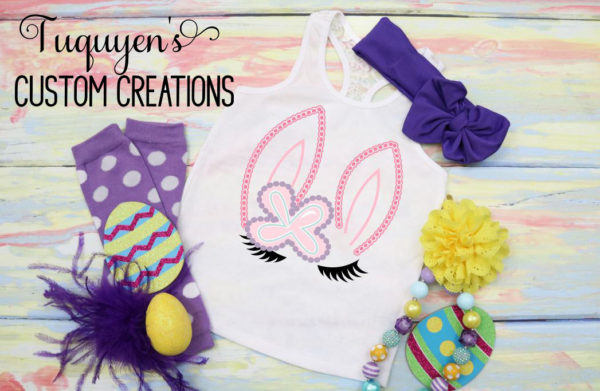 Easter Bunny Face Kids Shirt