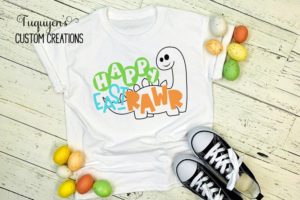 Happy Eastrawr T-shirt