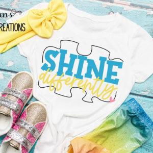 Shine Differently Kids Shirt