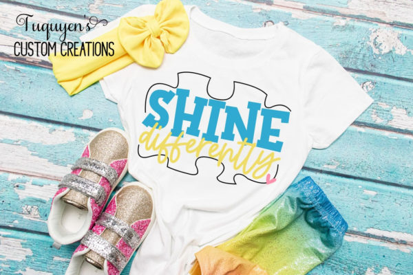 Shine Differently Kids Shirt