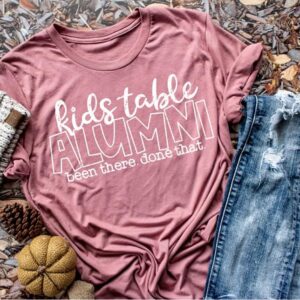 Kids Table Alumni: Been There, Done That Thanksgiving T-Shirt for Adults