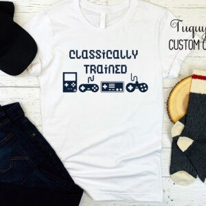 Classically Trained Video Gamer Video Game Controllers T-Shirt