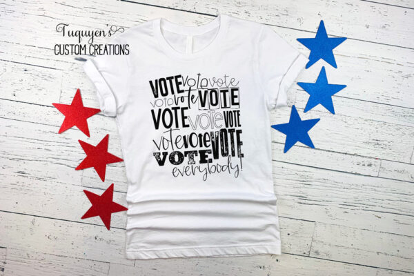 Vote Vote Vote T-Shirt for Kids & T-Shirt for Adults