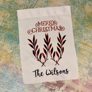 Willowsford Christmas Garden Flag
