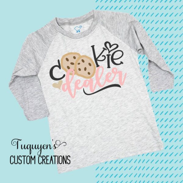 Cookie Dealer Raglan Shirt for Toddlers & Youth