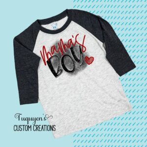 Mama's Boy Raglan Shirt for Toddlers & Youth