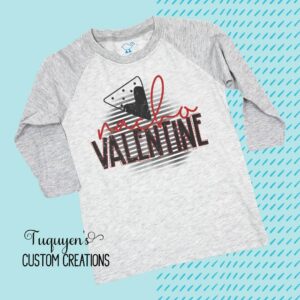 Nacho Valentine Raglan Shirt for Toddlers & Youth