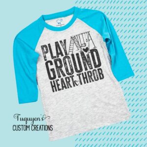 Playground Heartthrob Raglan Shirt for Toddlers & Youth