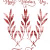 Willowsford Valentine's Day Plaid Garden Flag - Image 2