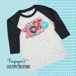 XOXO Raglan Shirt for Toddlers & Youth
