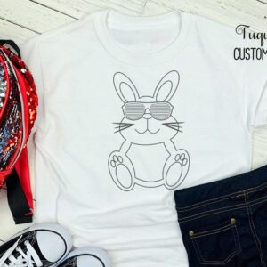 Cool Easter Bunny Coloring Shirt Bundle