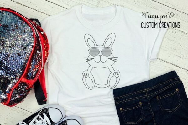 Cool Easter Bunny Coloring Shirt Bundle