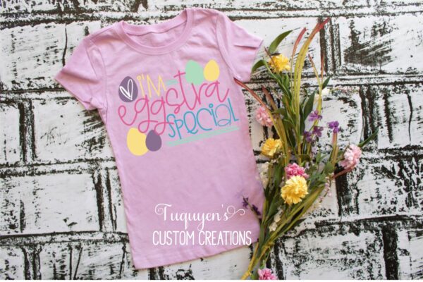 I'm Eggstra Special Easter Kids Shirt