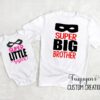 Big Brother Little Sister Big Sister Little Brother Sibling Bodysuits and Shirts - Image 8