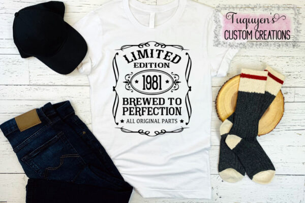 Limited Edition Brewed to Perfection Customizable Adult T-Shirt