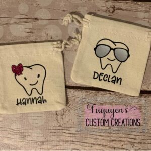 Personalized Tooth Fairy Bag
