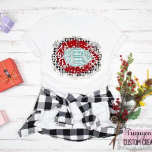 Trio of Christmas Trees T-Shirt for Adults