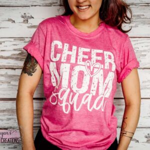 Cheer Mom Squad Mom T-Shirt