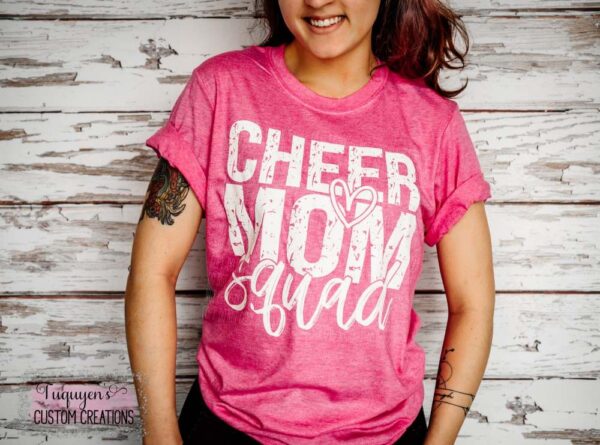 Cheer Mom Squad Mom T-Shirt