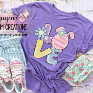 LOVE Easter T-Shirt for Adults