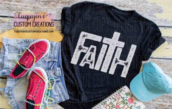 Faith Easter T-Shirt for Adults