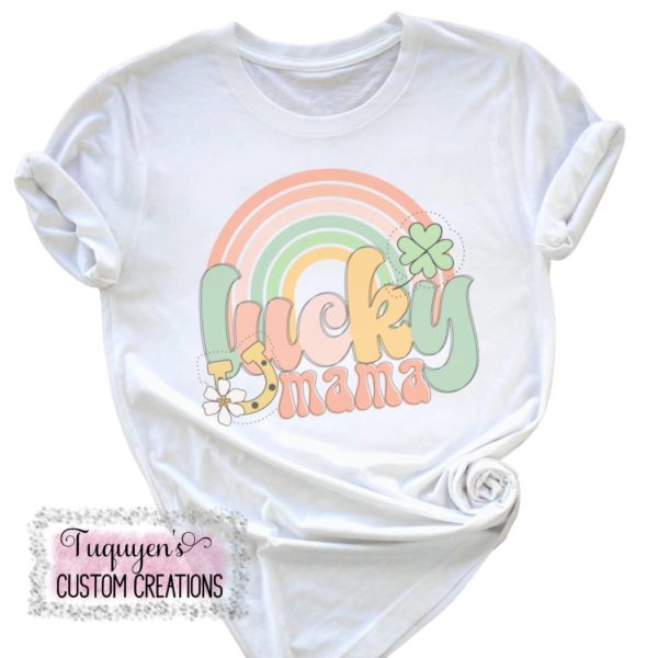 Lucky Mama St. Patrick's Day T-Shirt for Adults