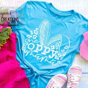 One Hoppy Mama Easter T-Shirt for Adults
