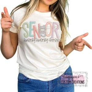 Senior 2023 T-Shirt for Adults