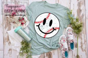 Baseball Smiley Tuquyen's Custom Creations