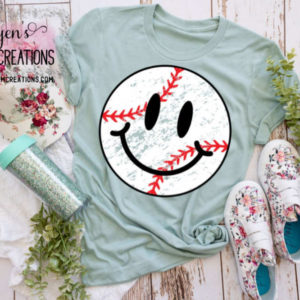 Baseball Smiley Tuquyen's Custom Creations