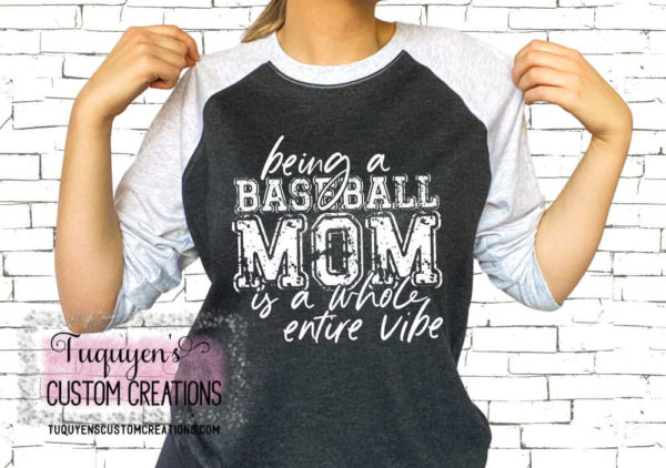 Being a baseball mom Tuquyen's Custom Creations