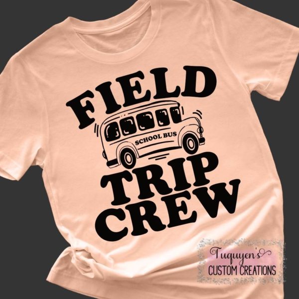 Field Trip Crew Chaperone T-Shirt for Adults
