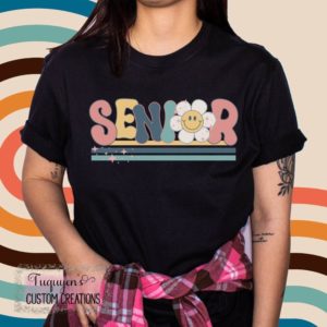 Colorful Retro Senior T-Shirt