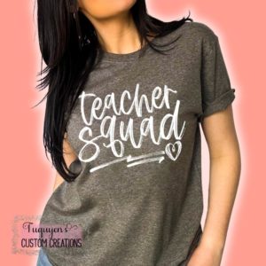 Teacher Squad T-Shirt for Adults