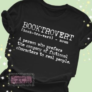 Booktrovert Book Lover T-Shirt for Adults