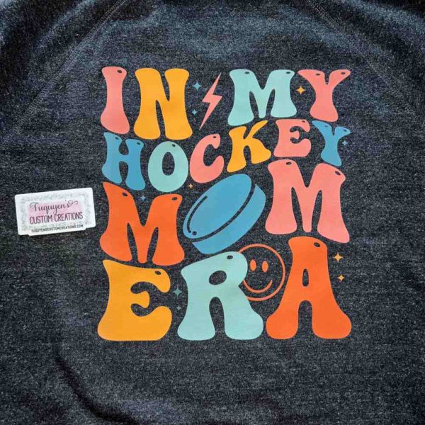 Hockey Mom Era sweatshirt back