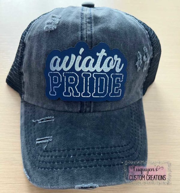 Aviator Pride Adult Distressed Hat